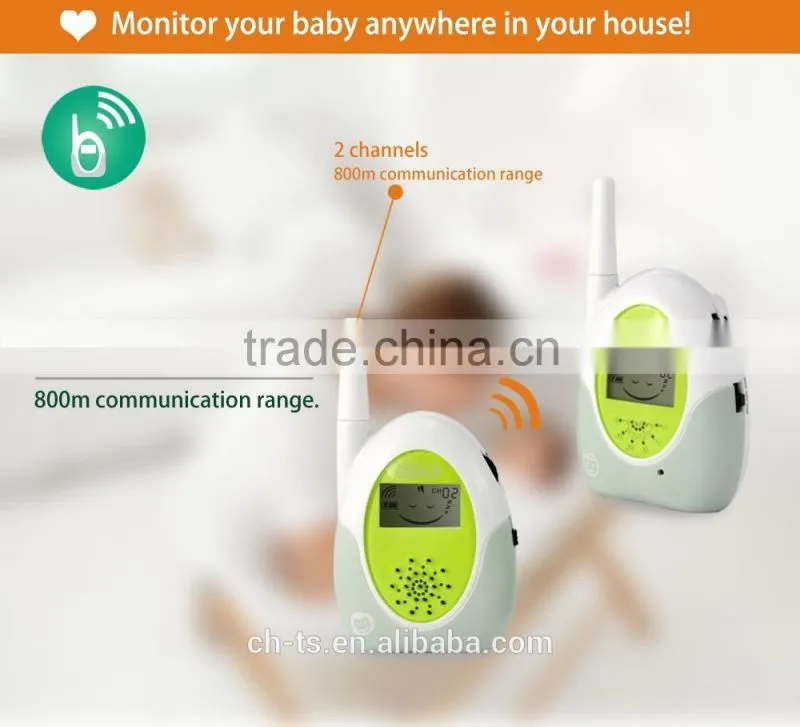 Long range radio baby phone,Analogue Audio Baby Phone