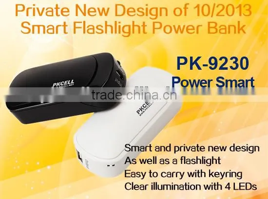 Shenzhen OEM factory wholesale brand portable power bank in the market from PKCELL brand