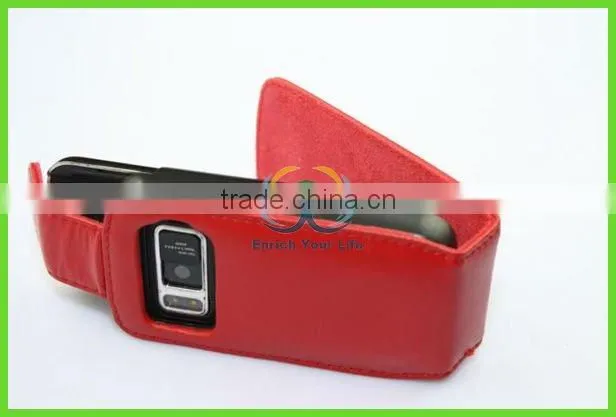 best price red leather mobil phone cases cover for nokia