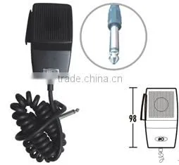 ITC T-521B Push to Talk Dynamic Hand Bus Microphone