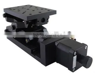 Aluminum Alloy High Performance Motorized Lab Jack Travel 60mm