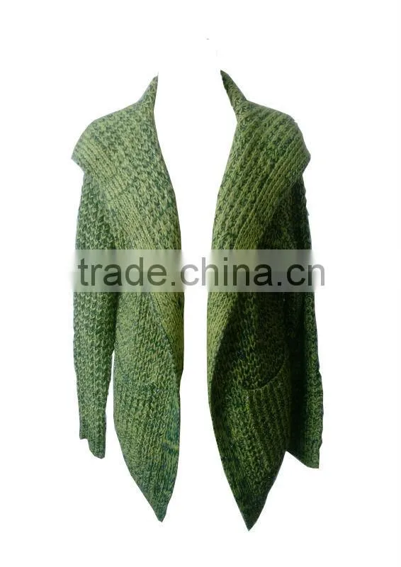2014 new fashion cardigan sweater lady coat