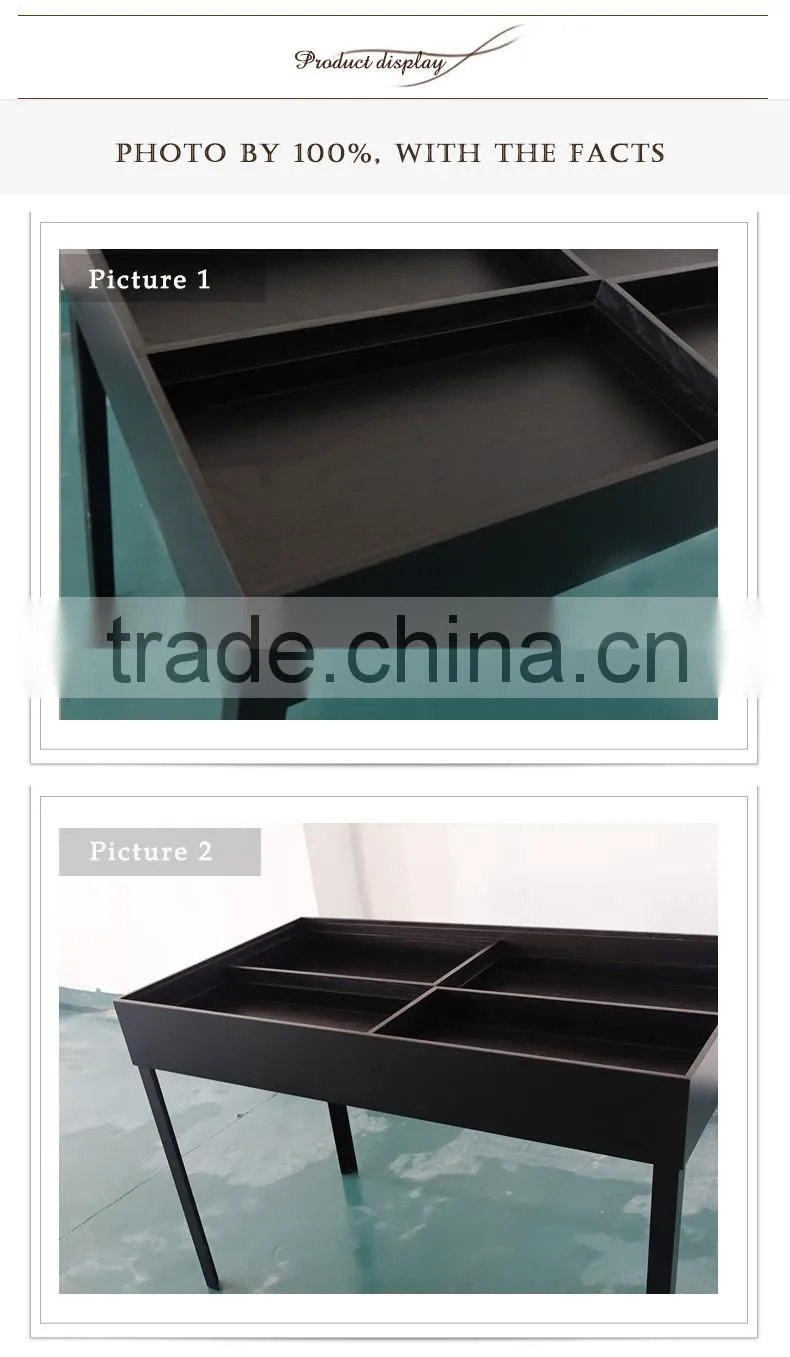 Quality Wood Design Display Cases For Scarf Shop Boutique Rack