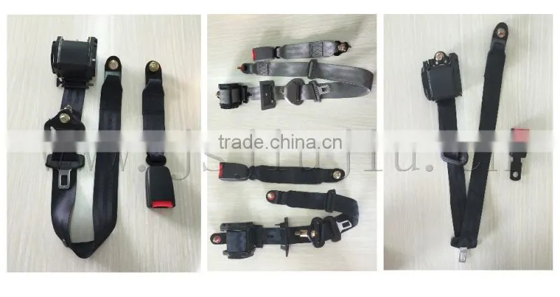 horizontal 3 point ELR safety belt for automative
