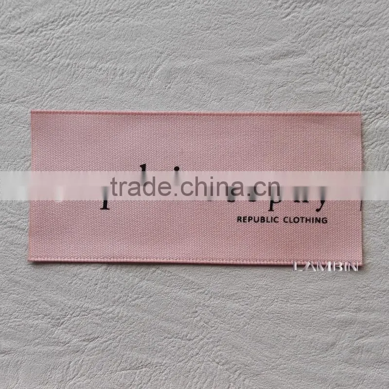 Printed main mark label tag for twin sweater