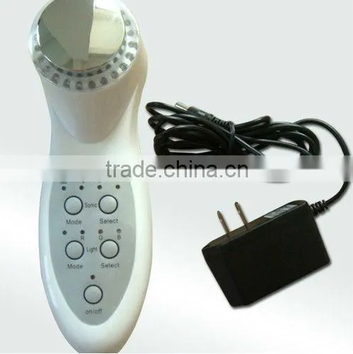 Color Photon Ultrasonic Skin Beauty Facial Lift BIO Treatment Device 7 Modes