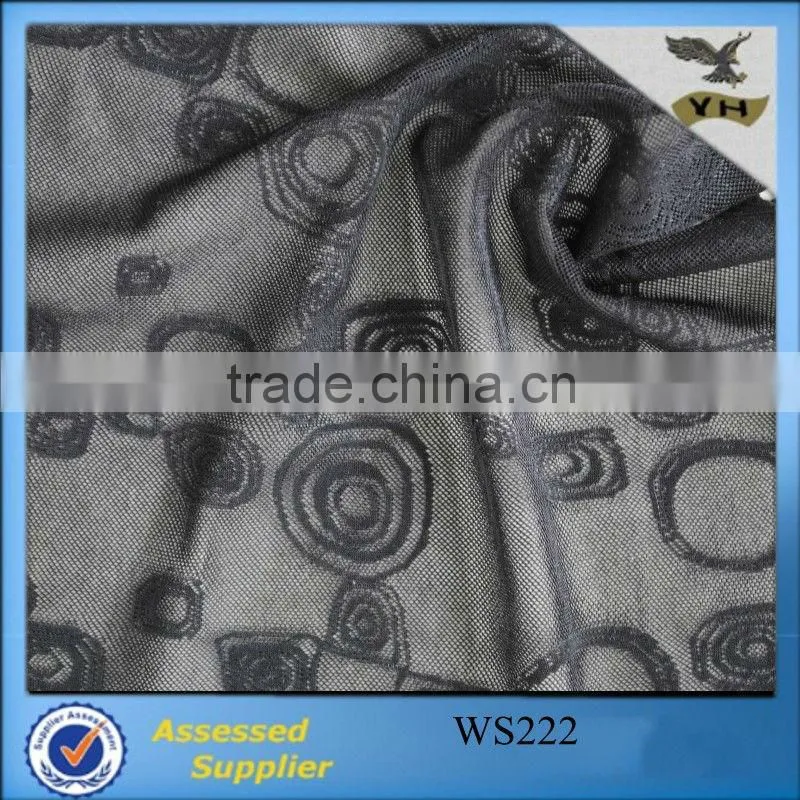 soft elastic nylon jaquard fabric for lingerie ,underwear