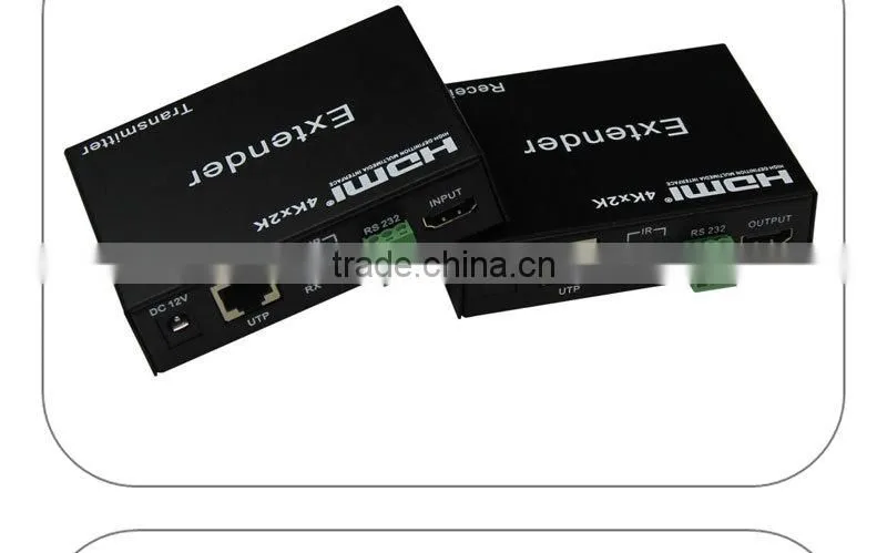 4-Port HDMI over Cat5 / Cat6 Extender Splitter, Transmitter for Video and Audio, 1920x1200 1080p at 60Hz