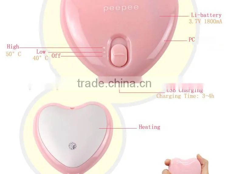 Battery Powered Portable Heater Mini USB Hand Warmer