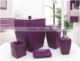 2016 Hot-sale Fashion solid ceramic bathroom sets/plastic lotion pump