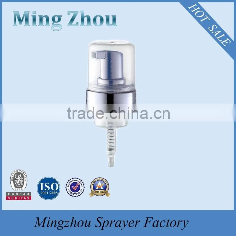 MZ-G PP white hand soap Foam Pump with cap
