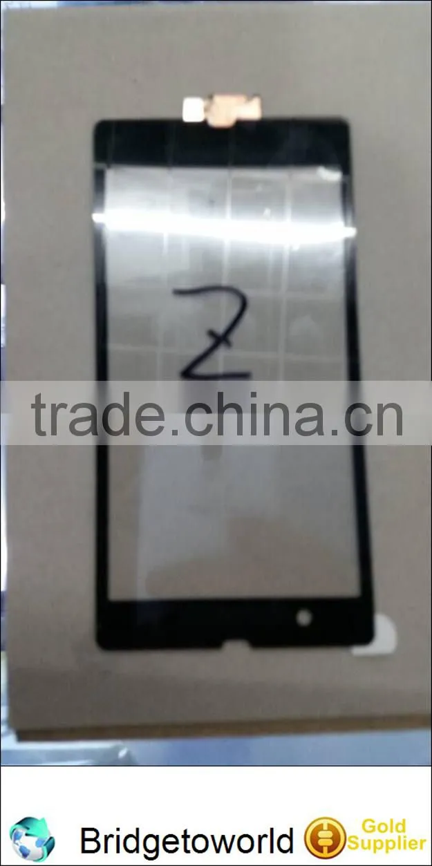 Front Glass Touch Screen Digitizer For Sony Xperia Z L36H C6602 C6603 Yuga C6603 C660X L36i with touch cable