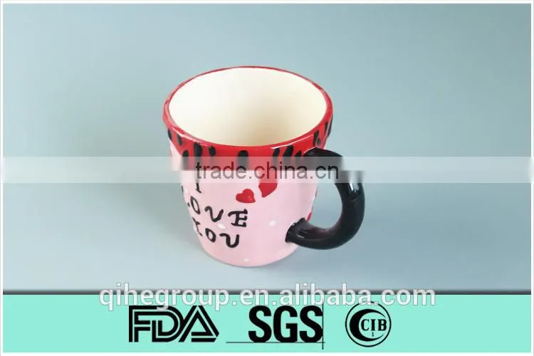 New kids ceramic pink mug for closet