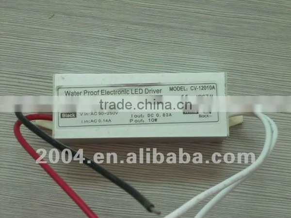 12v 10w waterproof led power driver