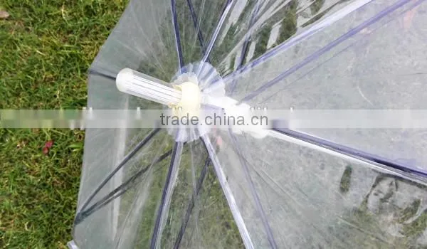 Clear Umbrella with Led Light Glow in Rain, Transparent Lightsabre Umbrellas