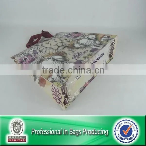Custom Cheap Recyclable PP Woven Laminated Bag Shooping Bag