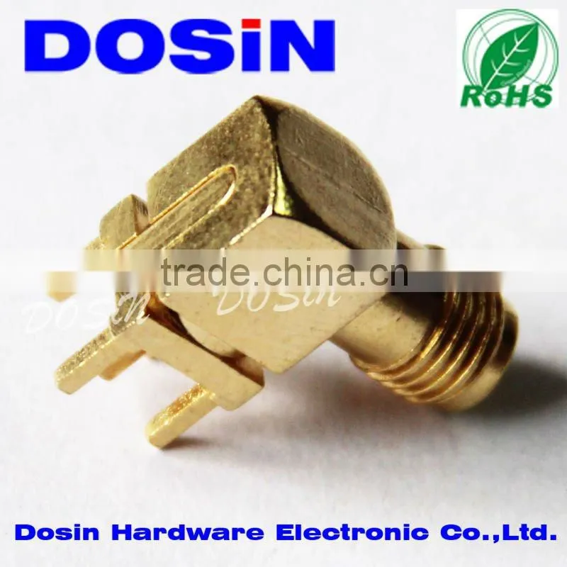 SMA Right Angle Femalefor PCB Mount