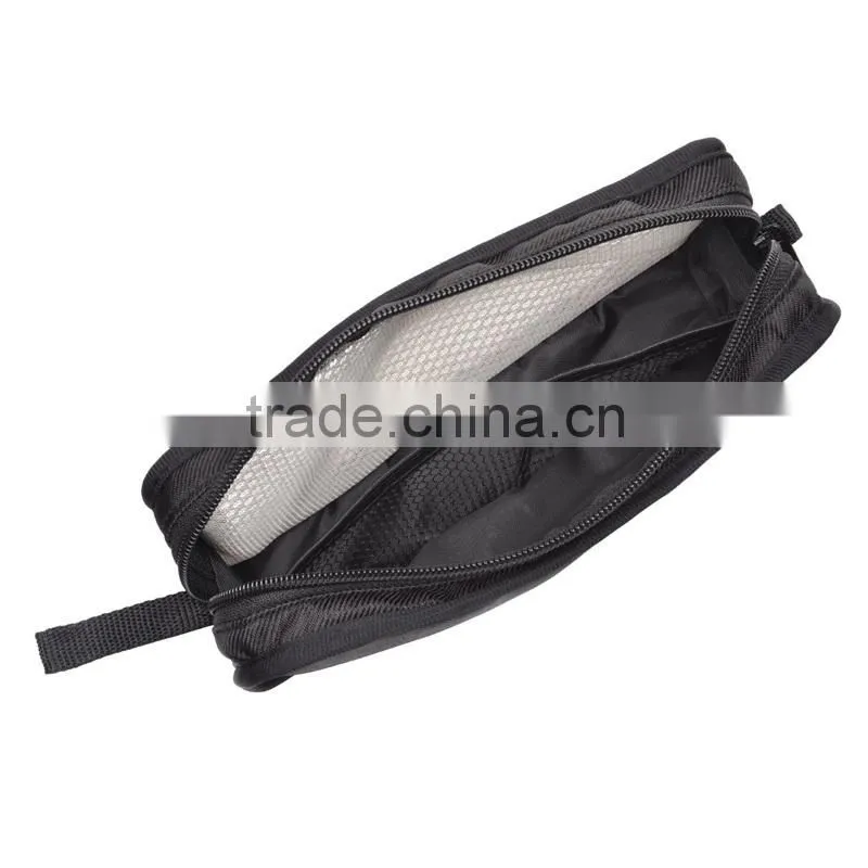 Travel Organizer Carrying Zipper Mesh Case for Laptop Bluetooth Transmitter Line Cable