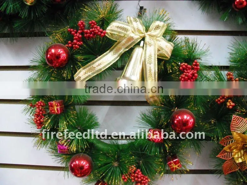 X'MAS bowknot garland