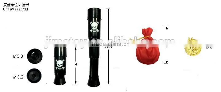 Pirate Set Pirate Knife Sword Toy Pirate Gold Coins