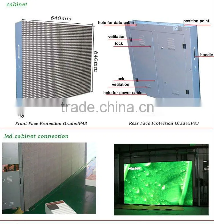High Resolution Electronic Products Indoor Led Displays