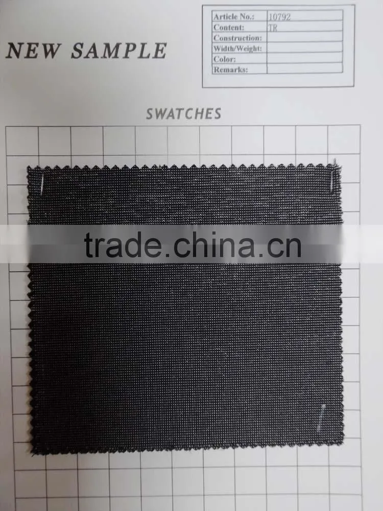 stock textile wholesale Jacquard TR suit fabric 68377