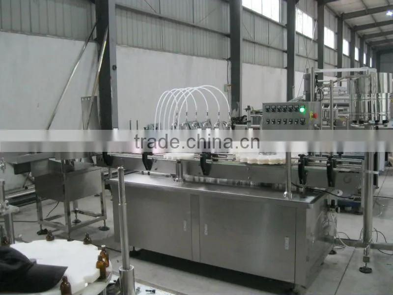 small dose liquid filling and capping machine