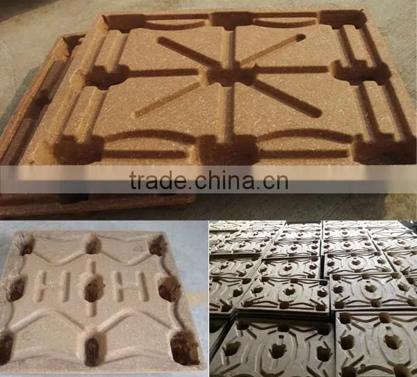 factory price easy using wooden pallet molding press machine line