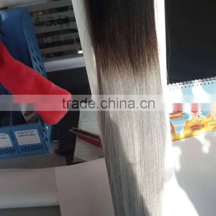 ombre remy tape hair extension virgin indian hair tape hair extension