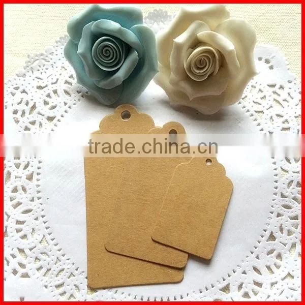 Garment Paper Hangtags With Customized Printed For Clothing