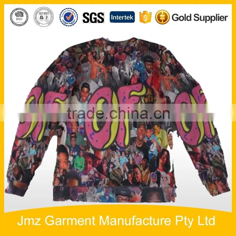 Customized sweatshirt wholesale sweatshirt full print sweatshirt