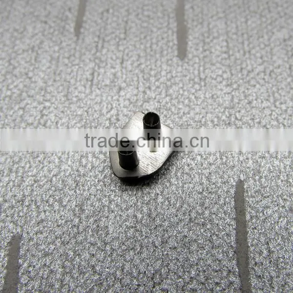 Super Tiny Black Metal Tag For Clothing