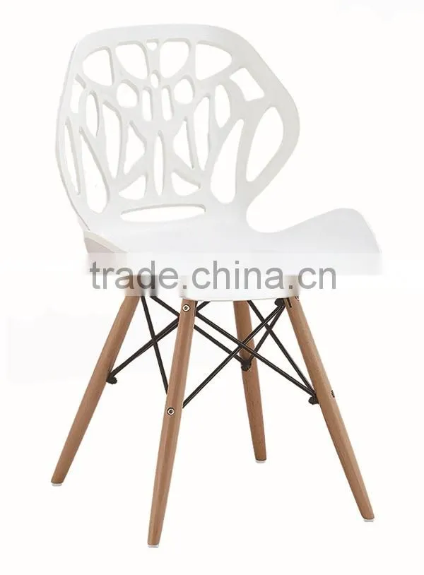modern armless white dining plastic chair price