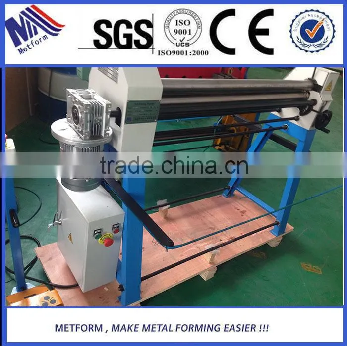 Electric asymmetrical 3 Roller Slip Rolling Machine with high quality