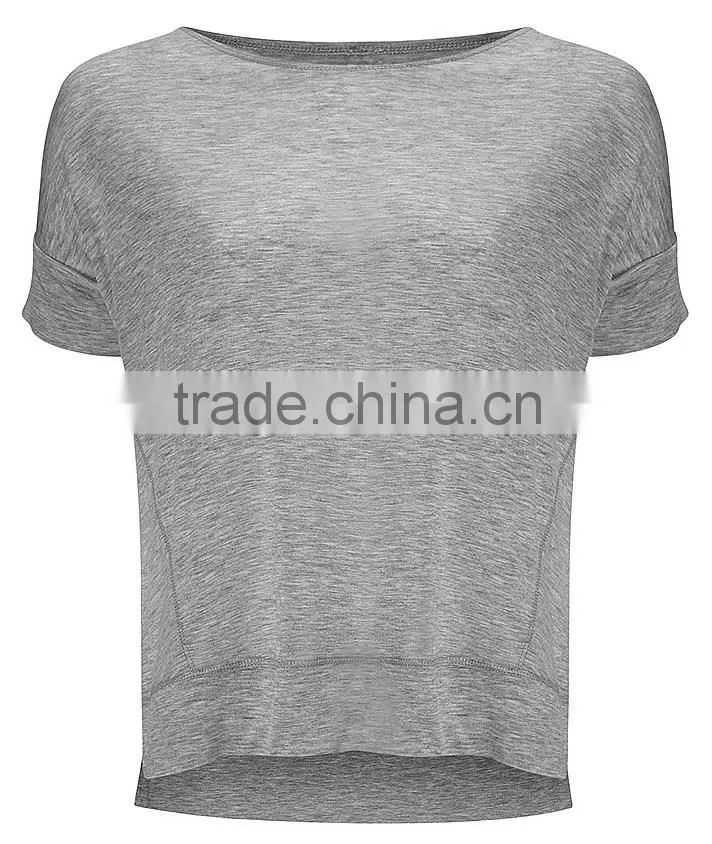 Ramax Custom Women Sport Oversized Short Sleeve T Shirt For Yoga Top