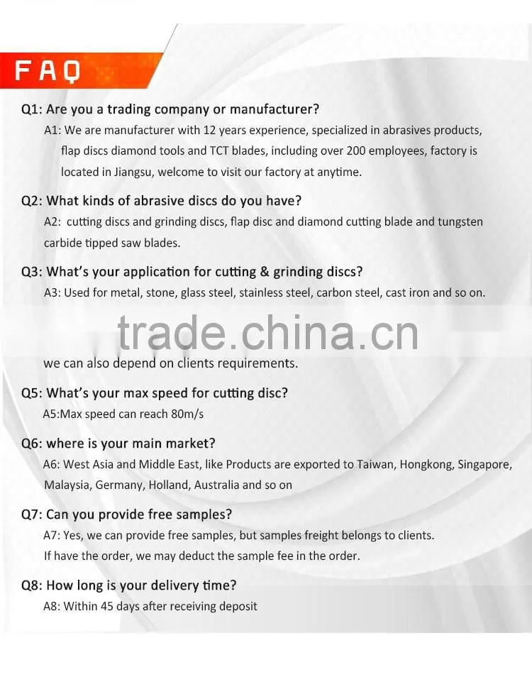 oxidized fibre angle grinder wood disc