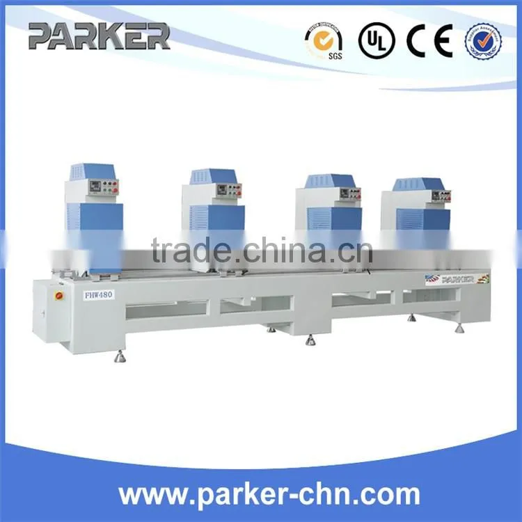 HJ3-3500 PVC window door 3-head welding machine