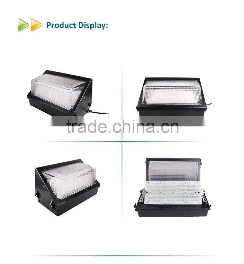 2016 UL approved 5 years warranty 40W outdoor LED Wall Pack Light with high lumens