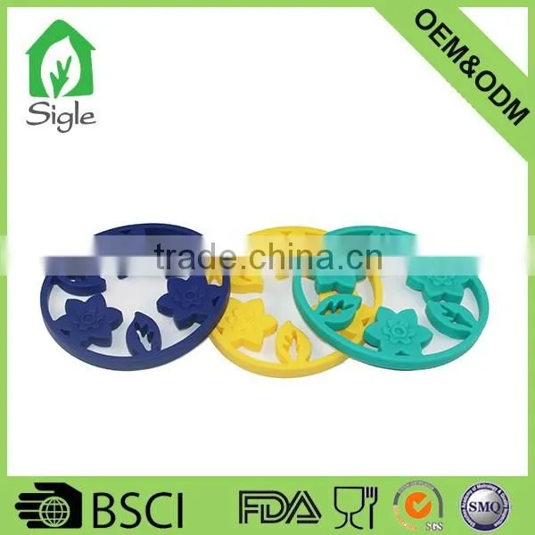 OEM ODM silicone dish drying mats dish bowl pot holder cheap price