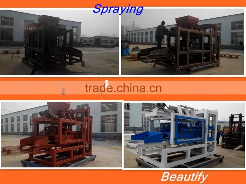 QTJ4-26C manual concrete block making machines small hollow block machine/small hollow block machine
