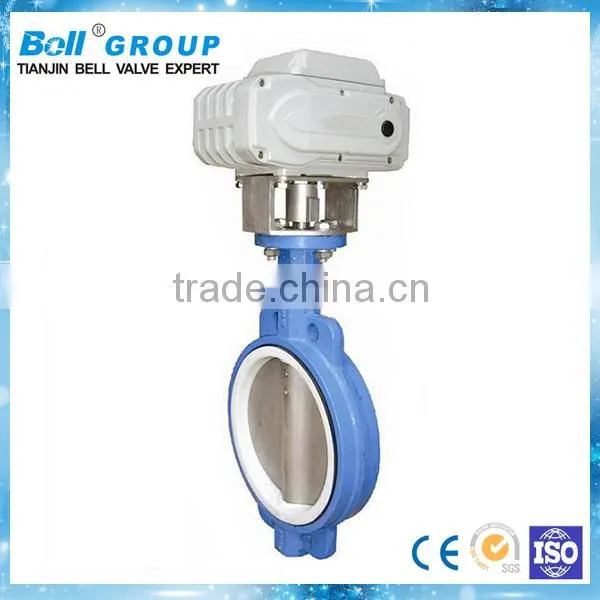 electric actuated 304 ss full bore ball valve