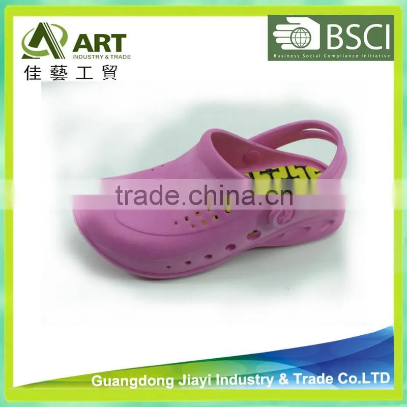 Men EVA Garden Clog Shoes Solid Color Massage Slipper