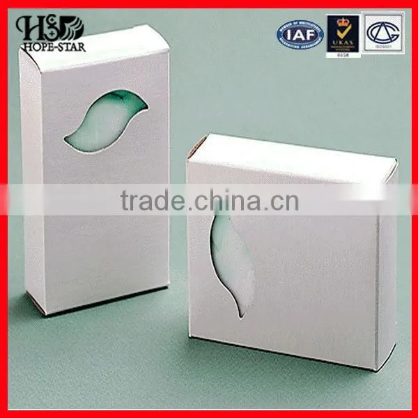 Hot selling square simple package soap box for packaging