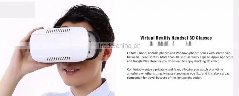 Hot Sale Product Headset 3D VR Glasses Box for Smartphone, Gift for kids