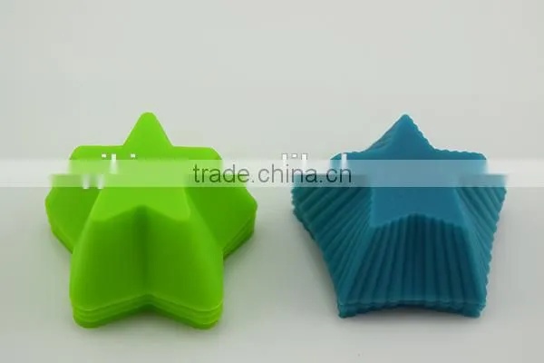 Factory direct Wholesale Prices muffin cup cake silicone folding cup