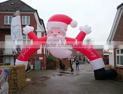 Christmas Decoration Inflatable Santa Claus Arch/Christmas Arch