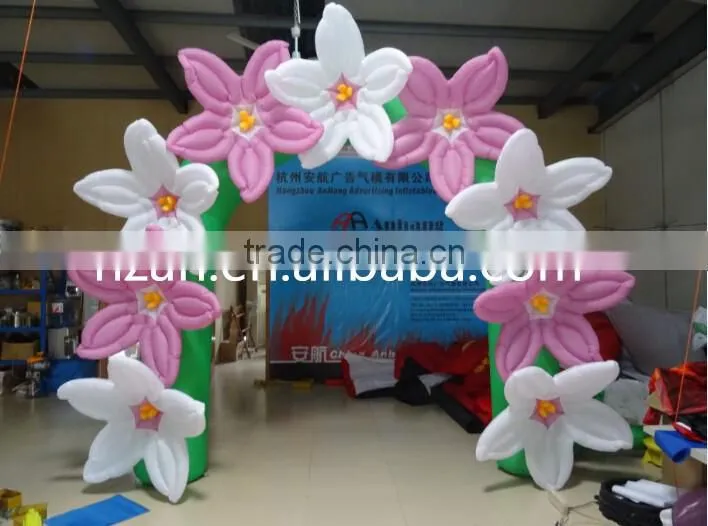 New Flower Inflatable Archway Wedding Arch