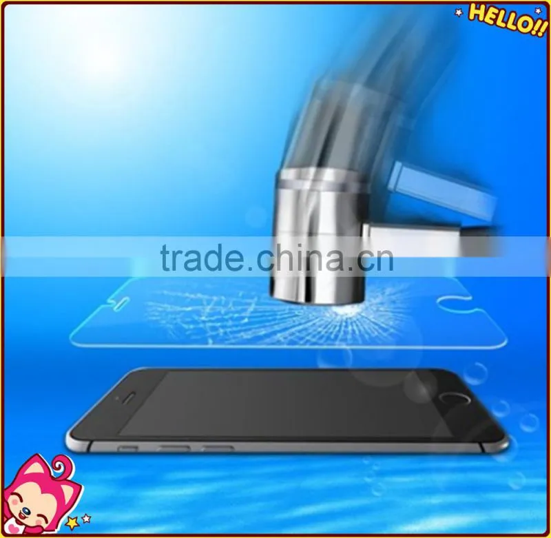 High quality screen protector for iphone 6,0.33 mm tempered glass screen protector for iphone 6