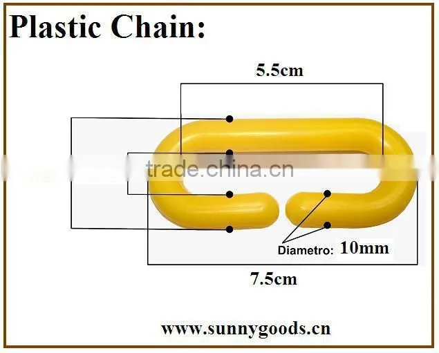 diametro 10mm,largo 7.5cm trafico cadenas