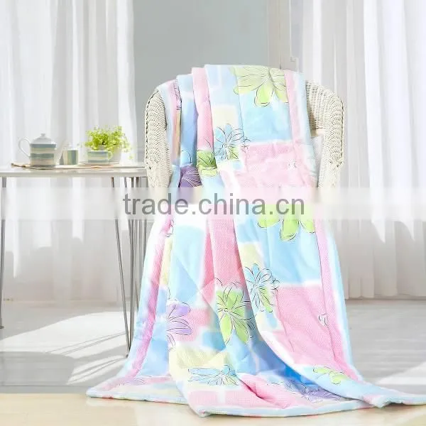 free sample available romantic hotel printed summer quilt sets